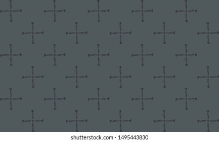 Dark theme elegant pillow texture pattern background