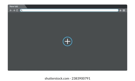 Dark theme for the page in the browser and Internet search
