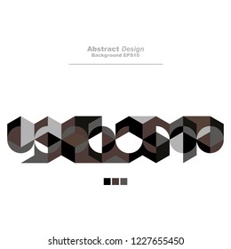 Dark Tone Modern Abstract background. Minimalistic Geometric design. creative concept.