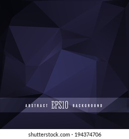 dunkles Dreieck bunter abstrakter Design-Hintergrund-Vorlage