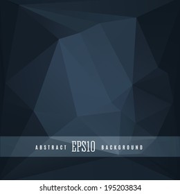 Dark triangle colorful abstract design background template