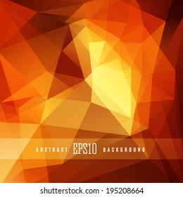 Plantilla de fondo de diseño abstracto de color de triángulo oscuro