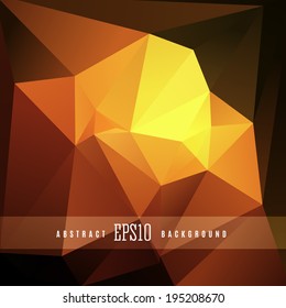 Dark triangle colorful abstract design background template