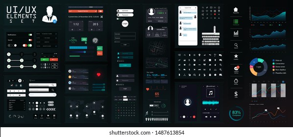 75,622 Ui dark Images, Stock Photos & Vectors | Shutterstock