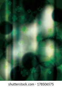Dark and unique St. Patrick's Day background