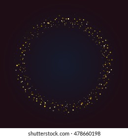 Dark universe ring of asteroids or stars, can be used as frame