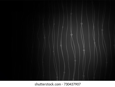 Dark vector abstract doodle background. A completely new color illustration in doodle style. The pattern can be used for wallpapers and coloring books.