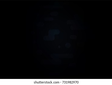 Dark vector abstract doodle background. Creative illustration in blurred style with doodles and Zen tangles. A completely new design for your business.