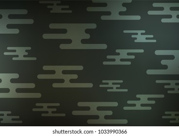 Dark vector abstract doodle pattern. Brand-new colored illustration in blurry style with doodles. The pattern can be used for coloring books and pages for kids.