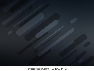 Dark vector abstract doodle pattern. Blurred decorative design in Indian style with Zen tangles. The best blurred design for your business.