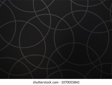 Dark vector abstract doodle pattern. Colorful illustration in abstract style with doodles and Zen tangles. Hand painted design for web, leaflet, textile.