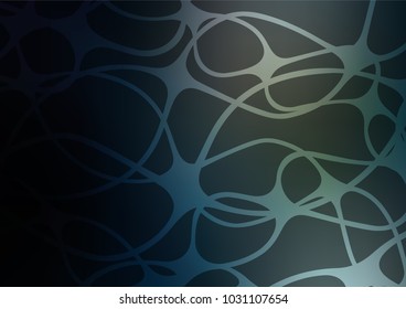 Dark vector abstract doodle template. Decorative shining illustration with doodles on abstract template. The doodle design can be used for your web site.