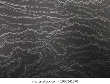 Dark vector abstract doodle template. Shining colored illustration with doodles in Zen tangle style. The best blurred design for your business.