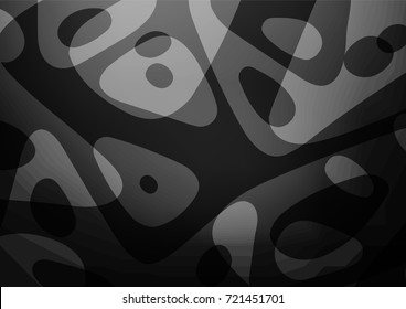 Dark vector abstract doodle texture. Brand-new colored illustration in blurry style with doodles. A completely new design for your business.