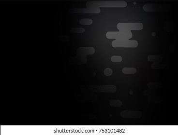 Dark vector abstract doodle texture. Brand-new colored illustration in blurry style with doodles. The pattern can be used for coloring books and pages for kids.
