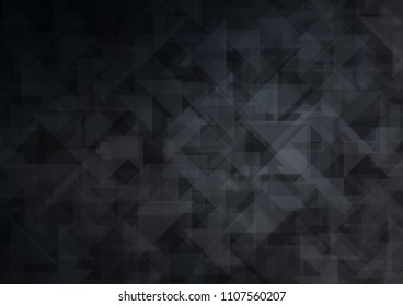 Dark vector abstract polygonal abstract polygonal. Colorful illustration in abstract style with gradient. The best triangular design for your business.
