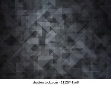 Dark vector abstract polygonal abstract polygonal. Shining illustration, which consist of triangles. Brand new style for your business design.