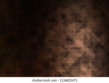 Dark vector abstract polygonal abstract polygonal. Shining colored illustration in a Brand new style. A completely new design for your business.