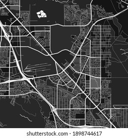 Dark vector art map of Henderson, Nevada, UnitedStates with fine gray gradations for urban and rural areas. The different shades of gray in the Henderson  map do not follow any particular pattern.