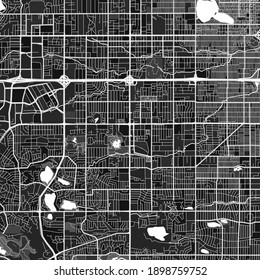 Dark vector art map of Lakewood, Colorado, UnitedStates with fine gray gradations for urban and rural areas. The different shades of gray in the Lakewood  map do not follow any particular pattern.