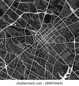 Dark vector art map of Lexington, Kentucky, UnitedStates with fine gray gradations for urban and rural areas. The different shades of gray in the Lexington  map do not follow any particular pattern.