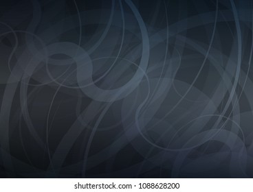 Dark vector background with abstract lines. Brand new colored illustration in marble style with gradient. Marble style for your business design.