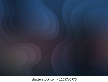 Dark vector background with abstract lines. Creative illustration in halftone marble style with gradient. A new texture for your  ad, booklets, leaflets.