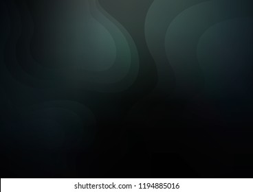 Dark vector background with abstract lines. Colorful illustration in abstract marble style with gradient. Textured wave pattern for backgrounds.