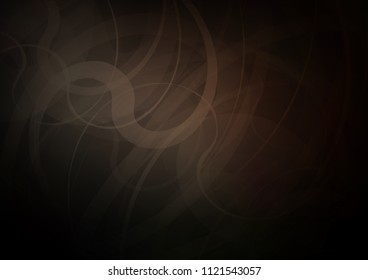 Dark vector background with bent ribbons. A vague circumflex abstract illustration with gradient. A completely new marble design for your business.