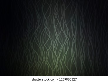 Dark vector background with bent ribbons. An elegant bright illustration with gradient. A completely new marble design for your business.