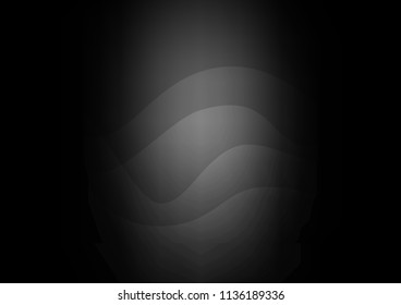 Dark vector background with bubble shapes. Brand new colored illustration in marble style with gradient. The template for cell phone backgrounds.