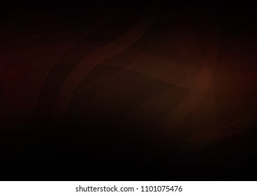 Dark vector background with lamp shapes. An elegant bright illustration with gradient. Brand new design for your ads, poster, banner.