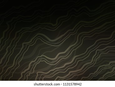 Dark vector background with lamp shapes. Shining crooked illustration in marble style. New composition for your brand book.