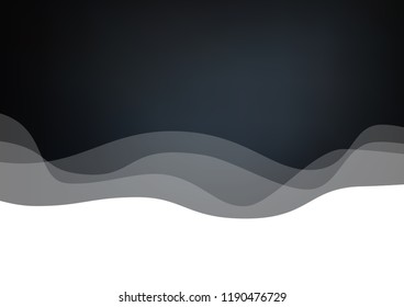 Dark vector background with lamp shapes. Creative illustration in halftone marble style with gradient. Marble design for your web site.