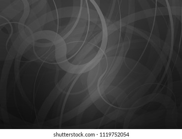 Dark vector background with lava shapes. Modern gradient abstract illustration with bandy lines. The elegant pattern for brand book.