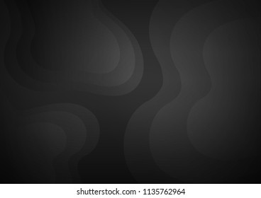 Dark vector background with lava shapes. Shining crooked illustration in marble style. The best blurred design for your business.