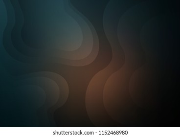 Dark vector background with lava shapes. Shining crooked illustration in marble style. Brand new design for your ads, poster, banner.