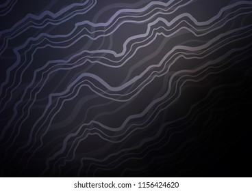 Dark vector background with lava shapes. Creative illustration in halftone marble style with gradient. The best blurred design for your business.