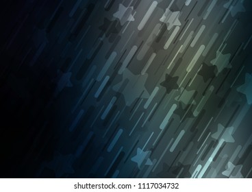 Dark vector background with straight lines. Modern geometrical abstract illustration with staves. The pattern can be used for busines ad, booklets, leaflets