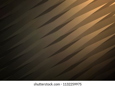 Dark vector background with straight lines. Shining colored illustration with narrow lines. The pattern can be used for websites.
