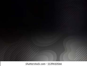 Dark vector background with straight lines. Glitter abstract illustration with colored sticks. Best design for your ad, poster, banner.