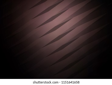 Dark vector background with straight lines. Modern geometrical abstract illustration with staves. Smart design for your business advert.