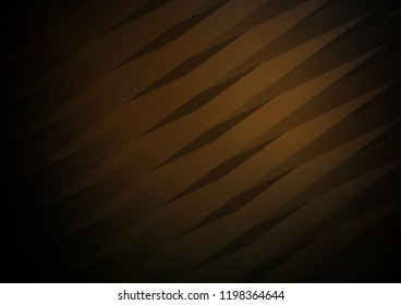 Dark vector background with straight lines. Blurred decorative design in simple style with lines. The pattern can be used for websites.