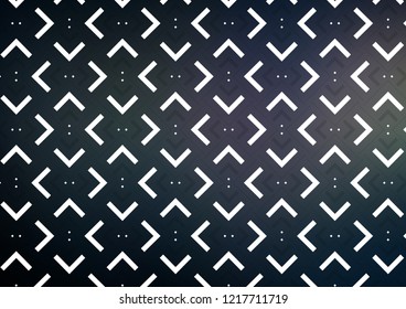 Dark vector background with straight lines. Modern geometrical abstract illustration with staves. Best design for your ad, poster, banner.