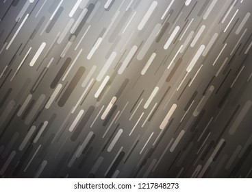 Dark vector background with straight lines. Shining colored illustration with narrow lines. The template can be used as a background.