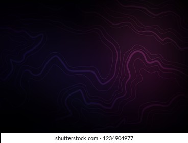 Dark vector background with straight lines. Modern geometrical abstract illustration with staves. The pattern can be used for busines ad, booklets, leaflets