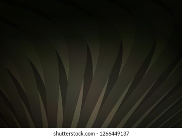 Dark vector background with straight lines. Lines on blurred abstract background with gradient. The pattern can be used as ads, poster, banner for commercial.