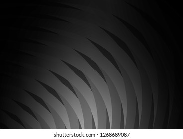 Dark vector background with straight lines. Blurred decorative design in simple style with lines. Smart design for your business advert.