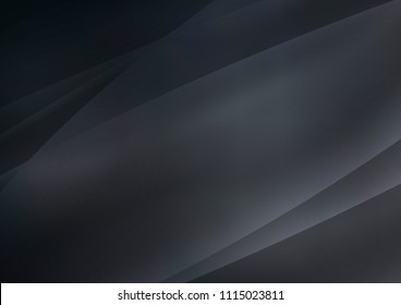 Dark vector cover with long lines. Glitter abstract illustration with colored sticks. The template can be used as a background.