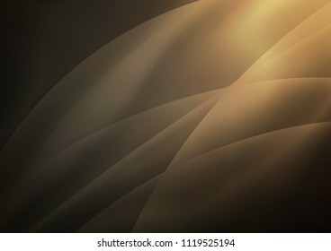 Dark vector cover with long lines. Lines on blurred abstract background with gradient. The pattern can be used for busines ad, booklets, leaflets